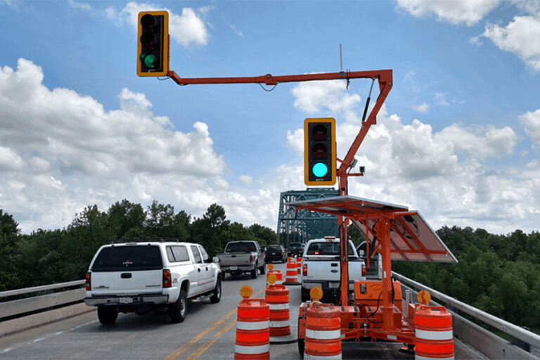 Control Traffic With Portable Traffic Control Devices And Temporary 